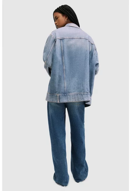 Дънково яке Willow с лиосел и захабен ефект