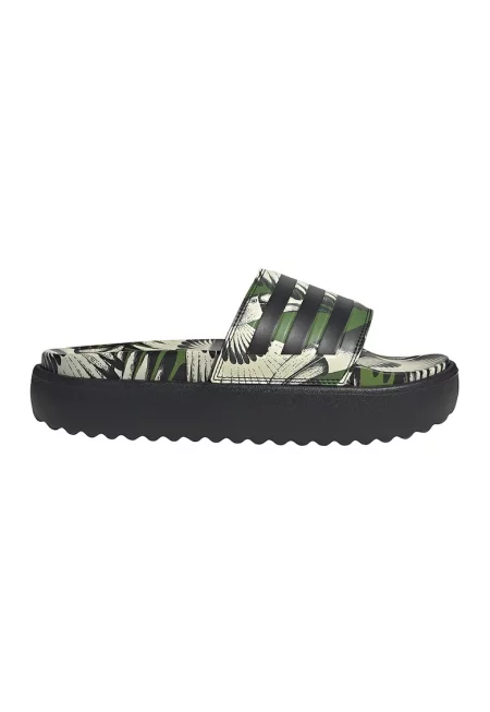 Десенирани чехли Adilette с равна платформа