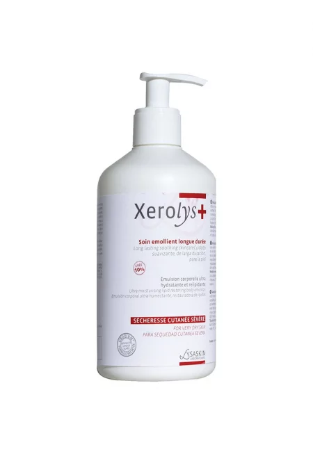 Емулсия с дълготрайна хидратация и релипидизация за тяло  Xerolys+ - 500 мл