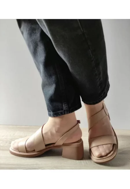 Ежедневни дамски сандали  054 Piko-8 Бежов - Бежов - Бежов