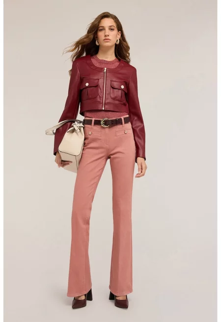 Късо яке с цип