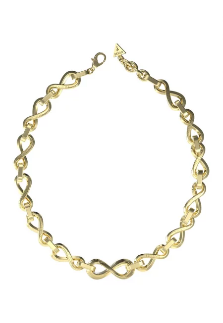 Колие от неръждаема стомана - Златист