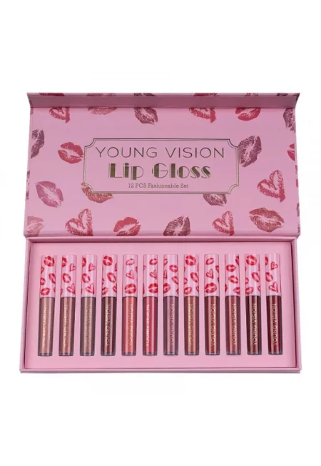 Комплект от 12 матови течни червила Dream Lips -