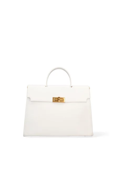 Кожена чанта за рамо Zaffiro с отделяща се презрамка