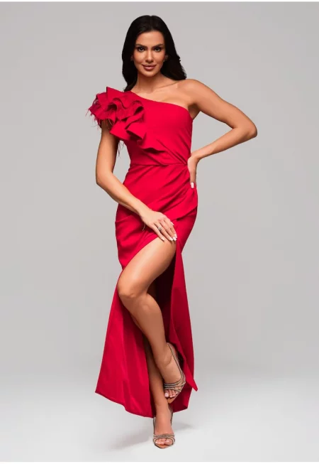 Макси вечерна рокля LACRICA LA-OM-DLR005