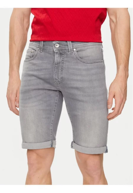 Мъжки дънки -  303668884 - Памук/Лиосел - Сив - Сив