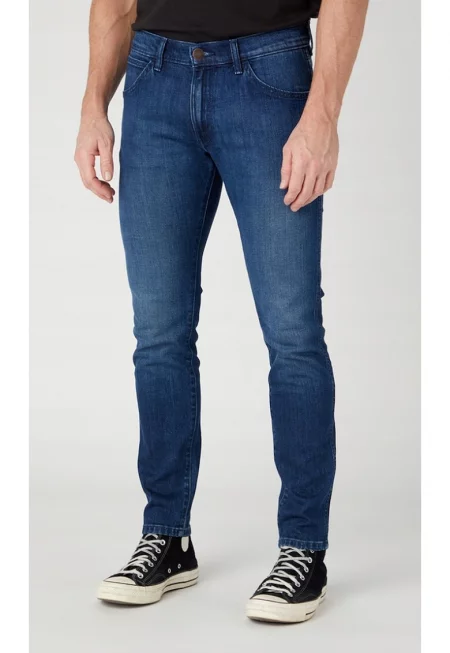 Мъжки дънки  BRYSON - памук/еластан - син - Син