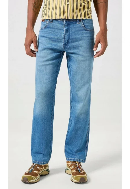 Мъжки дънки  Texas Wagon Wheel - памук/еластан - син