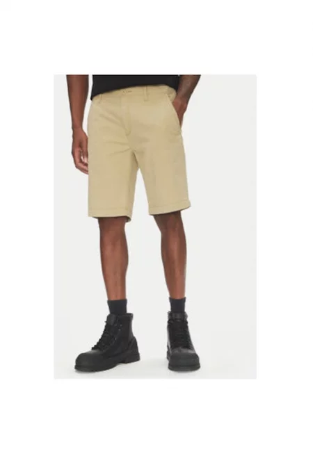 Мъжки къси панталони  TB0A5U2KDH41 - памук - бежов - Бежов