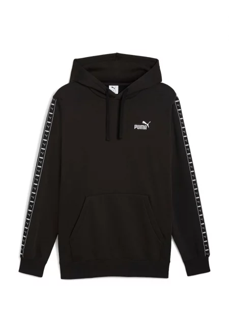 Мъжки суичър  Ess Tape Hoodie Fl - Черен - Черен