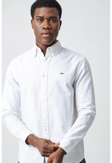 Памучна риза със стандартна кройка