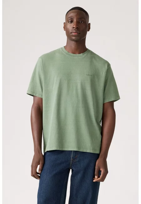 Памучна тениска Red Tab™ със свободна кройка