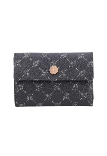 Портфейл Cortina 1.0 от еко кожа с прегъване - Ултрамарин синьо/Мръснобял