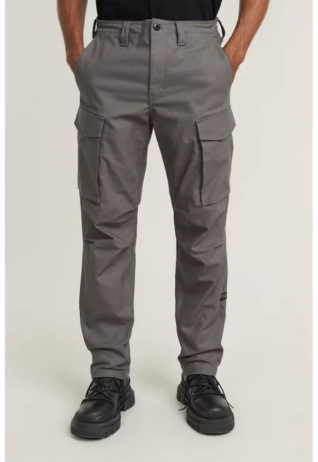 Прав карго панталон - Tъмносив