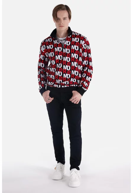 Прави дънки със средновисока талия - Ултрамарин синьо