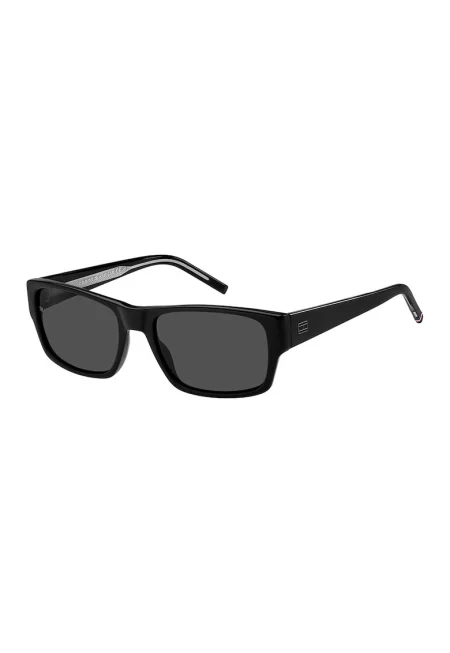 Правоъгълни слънчеви очила с плътни стъкла