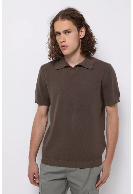 Пуловер с къси ръкави