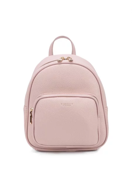 Раница от еко кожа - Розово