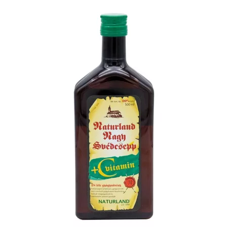 Шведска горчивка + витамин C – При храносмилателен дискомфорт и слаб апетит, 500 ml