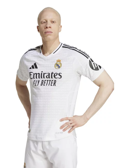 Стандартна футболна тениска Real Madrid - Бял/Черен