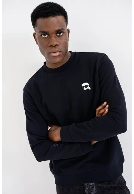 Суитшърт с лого - Ултрамарин синьо