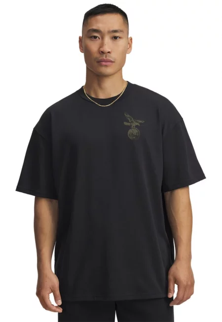 Свободна тениска Project Rock с графична шарка