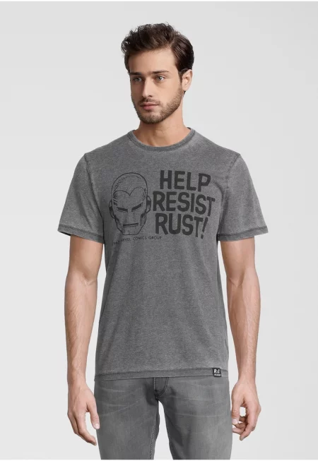Тениска Marvel Help Resist Rust 5539