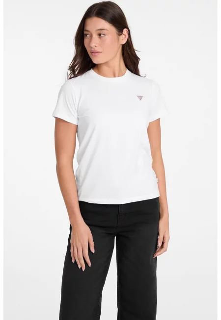 Тениска с овално деколте