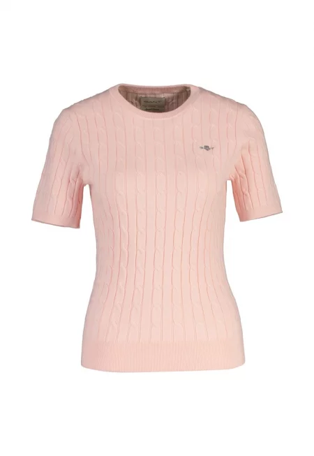 Тениска с плетка осморка с лого