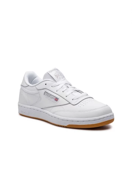 Унисекс спортни обувки -  200881478 - Бели - Естествена кожа/Синтетика - Бял