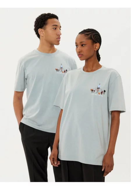 Унисекс тениска -  305038586 - Органичен памук - Зелена - Зелен