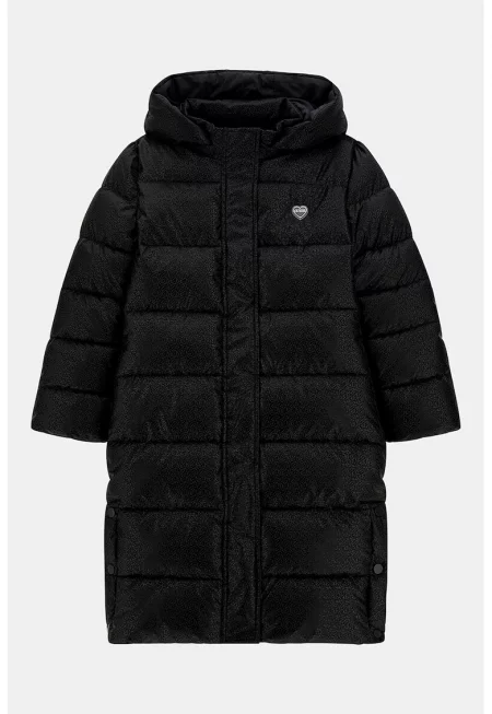 Ватирано зимно яке с качулка