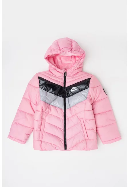 Зимно яке с качулка и лого