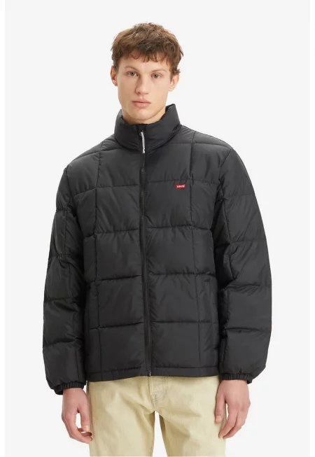 Зимно яке с регулиращ се подгъв - Избеляло черно