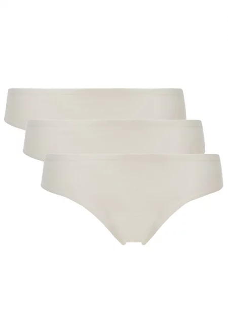 Безшевни бикини - 3 чифта - Слонова кост