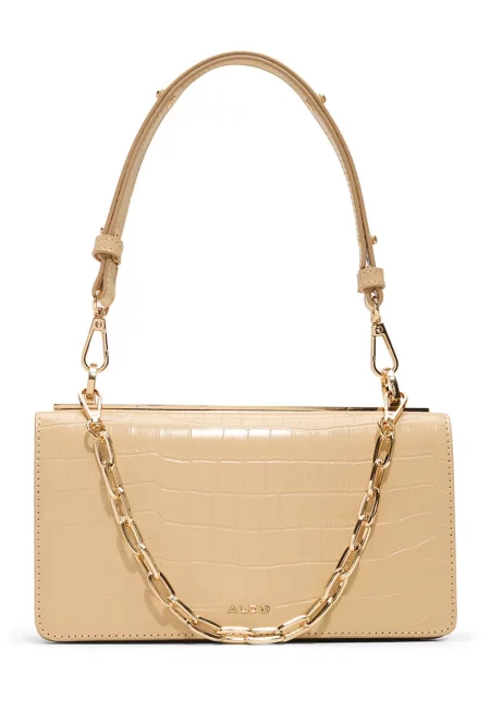 Чанта през рамо Dabouca с отделяща се презрамка с верижка