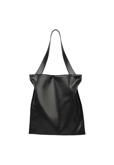 Чанта през рамо от еко кожа - Черен