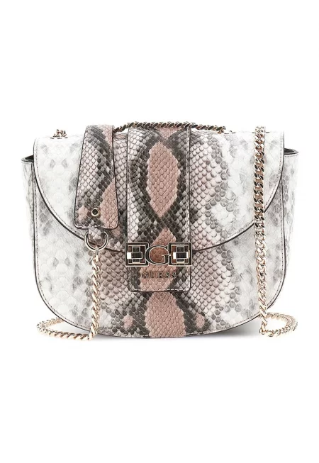 Чанта през рамо с шагрен