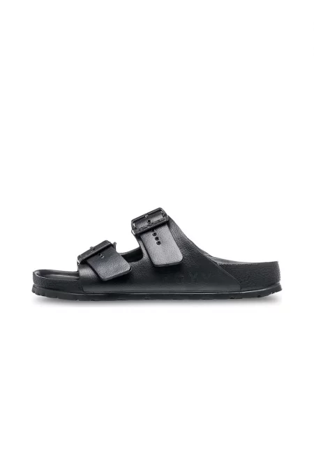 Чехли Kattie от еко кожа - Черен