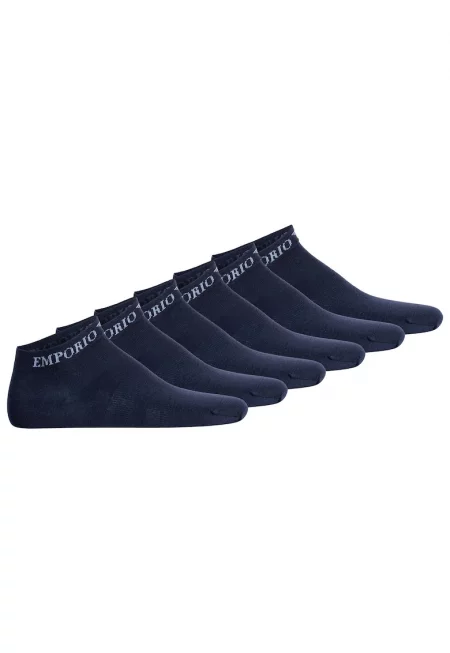 Чорапи с памук с лого - 6 чифта