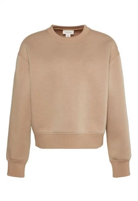 Дамска блуза  LS BOXY SCUBA CREW SWEATSHIRT - полиестер - кафяв - Кафяв
