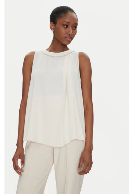 Дамска блуза - Ринасименто - 305265470 - Полиестер - Бежов - Бежов