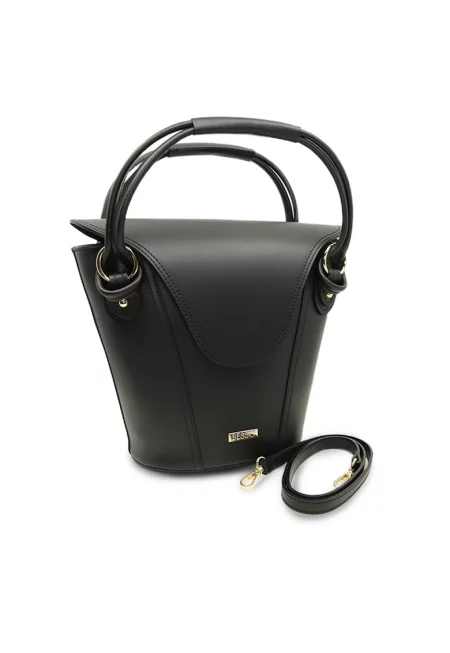 Дамска чанта Dolce Mondo Negra от естествена кожа