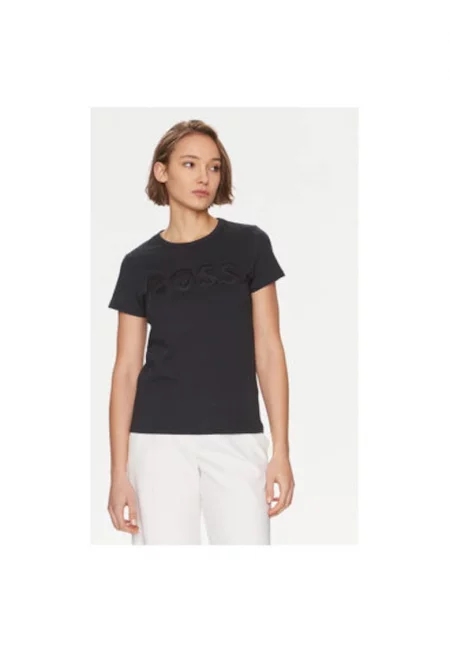 Дамска тениска -  303808594 - Памук - Син - Син