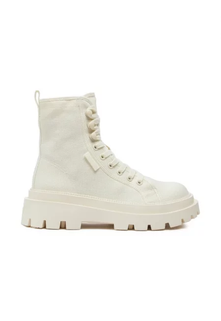 Дамски ботуши -  Текстил - Черни