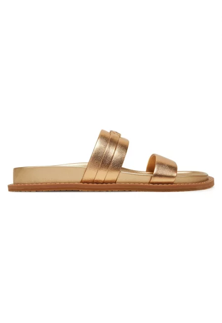 Дамски чехли Michael Kors Pale Gold - Златист