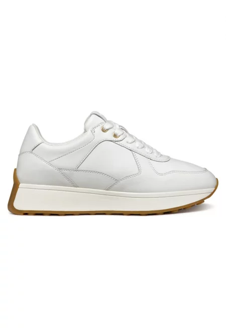 Дамски кецове  Естествена кожа - Бял -