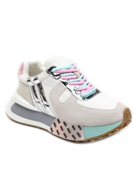 Дамски маратонки 3578 - Сребрист