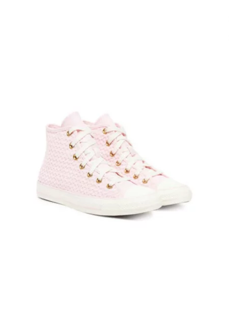 Дамски маратонки - A13643C -  Текстил - Розово