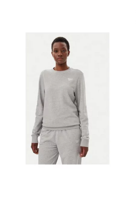 Дамски суитшърт  100012556 - Памук/Полиестер - Сив - Сив